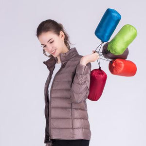 Women's Winter Ultra Light Duck Down Jacket