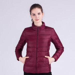 Women's Winter Ultra Light Duck Down Jacket