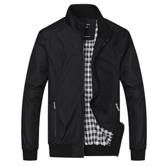 Men's Casual Windproof Slim Fit Jacket