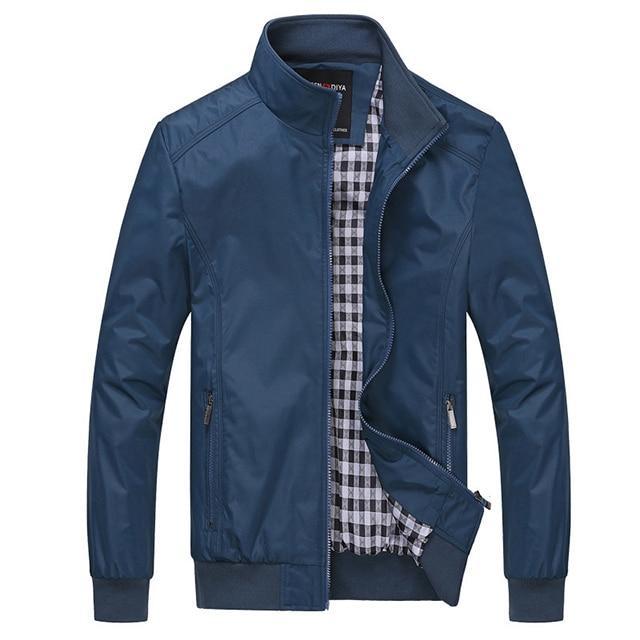 Men's Casual Windproof Slim Fit Jacket