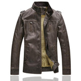 Winter PU Faux Leather Jacket