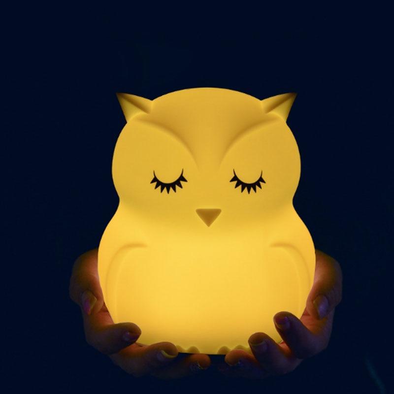 Cute Owl Night Light