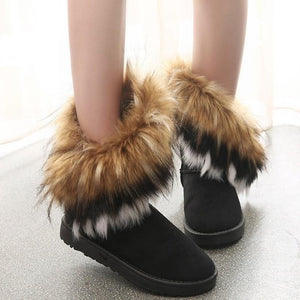 Women's Snow Boots With Fur