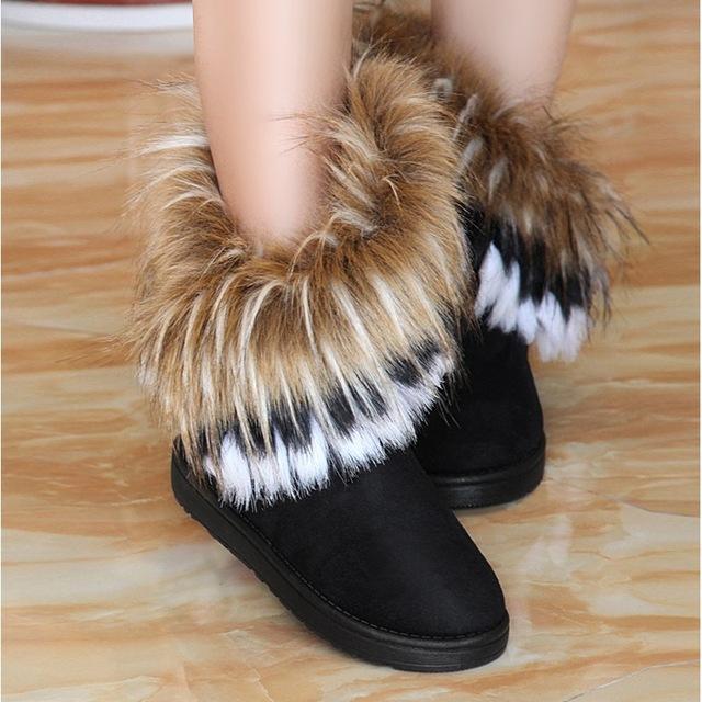 Women's Snow Boots With Fur