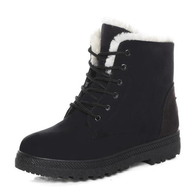 Women's Comfortable Round Toe Boots