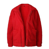 Elegant Teddy Bear Fleece Faux Fur Women's Jacket