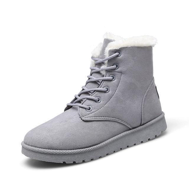 Women's Comfortable Round Toe Boots