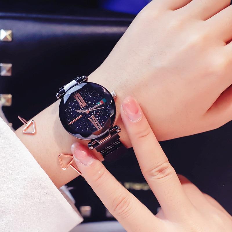 Women Luxury Rose Gold Wristwatch