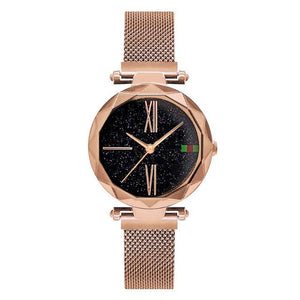 Women Luxury Rose Gold Wristwatch