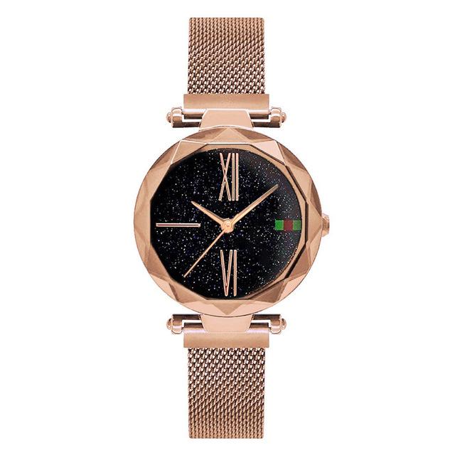 Women Luxury Rose Gold Wristwatch