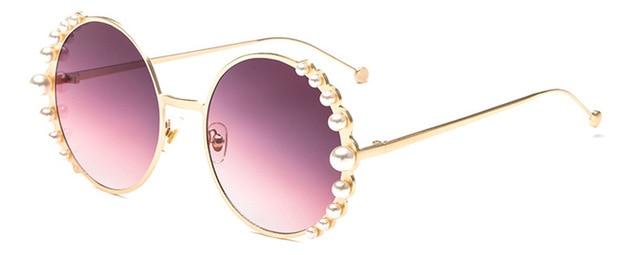 Pearl UV400 Round Sunglasses