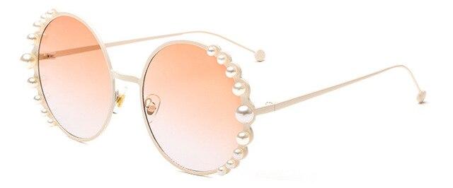 Pearl UV400 Round Sunglasses