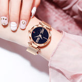 Women Luxury Rose Gold Wristwatch