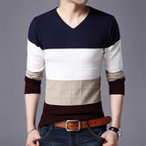 V-Neck Slim Fit Men's Sweater