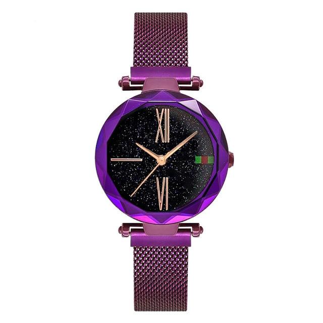 Women Luxury Rose Gold Wristwatch