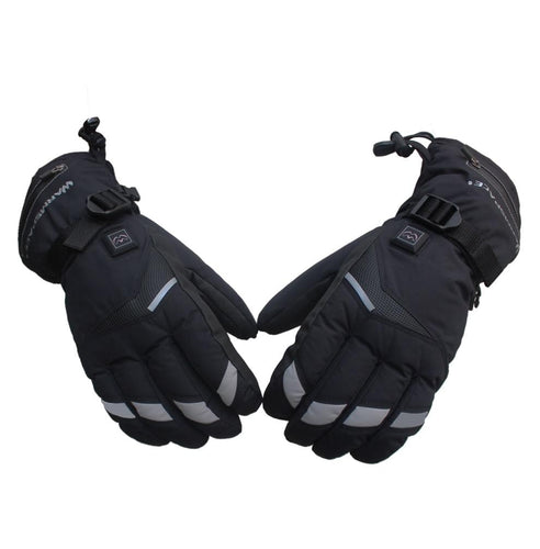 Smart Control Rechargeable Hand Warmer Winter Ski Heated Gloves