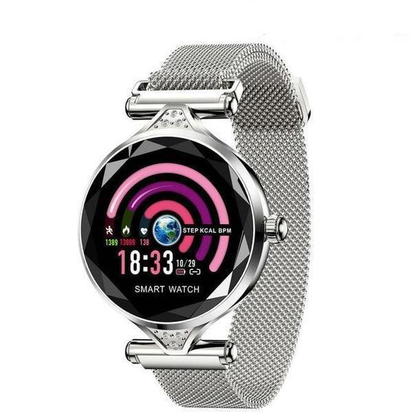 Heart Rate Monitor Bluetooth 4.0 Fitness Smartwatch For IOS & Android