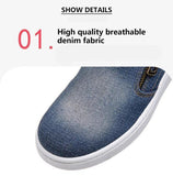 Women Denim Casual Sneakers Flat Shoes