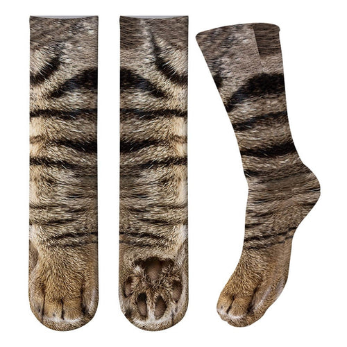 Adult Animal Paw Socks