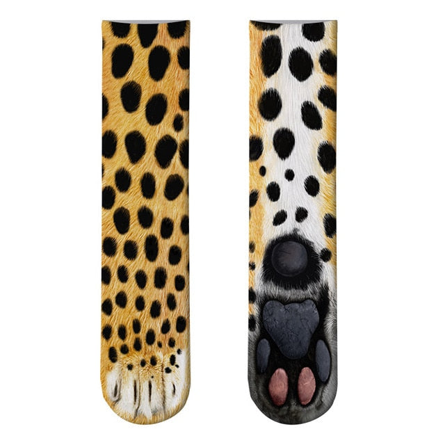 Adult Animal Paw Socks