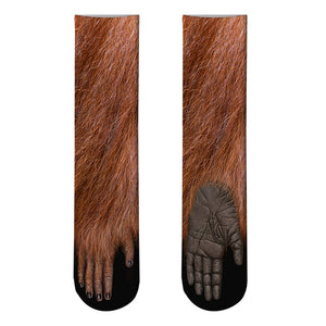 Adult Animal Paw Socks