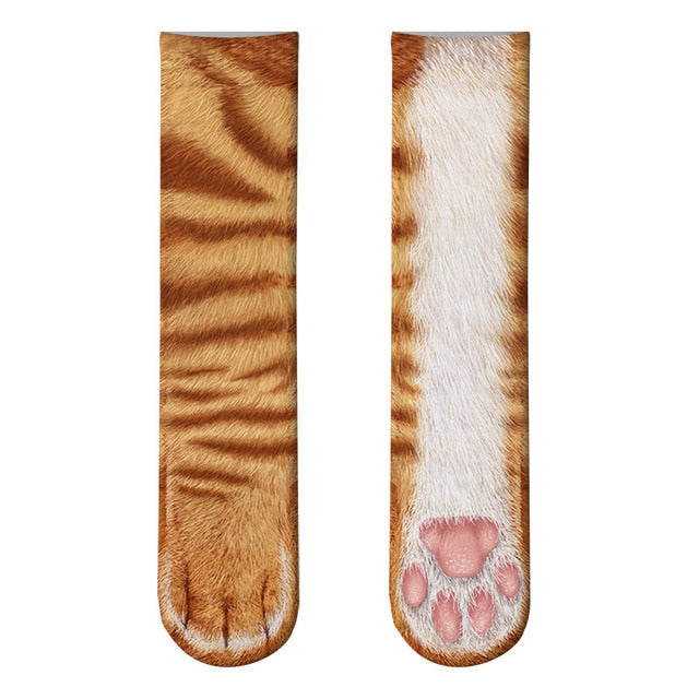 Adult Animal Paw Socks