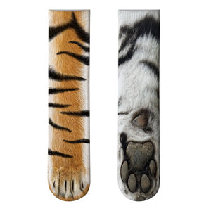 Adult Animal Paw Socks