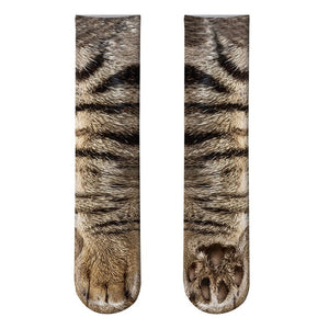 Adult Animal Paw Socks