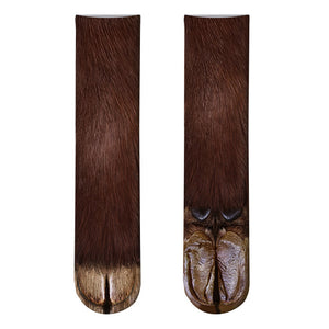 Adult Animal Paw Socks