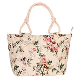 Women's Casual Printed Canvas Tote Handbag