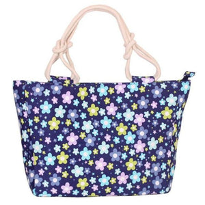 Women's Casual Printed Canvas Tote Handbag