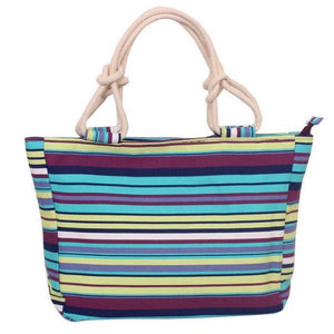 Women's Casual Printed Canvas Tote Handbag