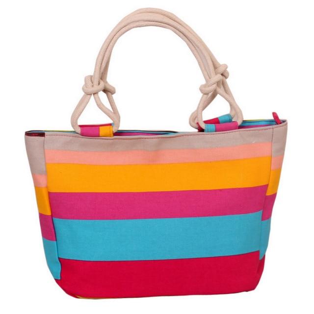 Women's Casual Printed Canvas Tote Handbag