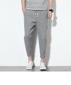 Men's Cotton Linen Casual Pants