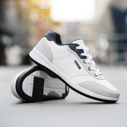 Men's Lace-Up Casual Sneakers