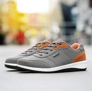 Men's Lace-Up Casual Sneakers