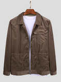 Men's Classic Turn-down Collar Jacket